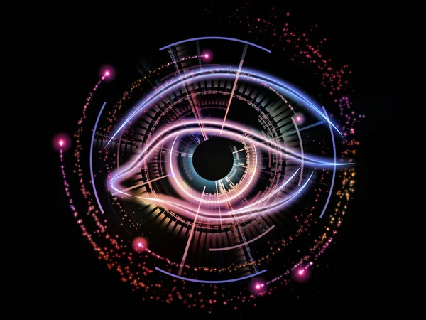 Eye of singularity — Stock Photo, Image