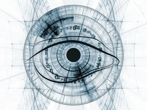 stock image Eye of technology