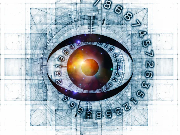 stock image Digital eye