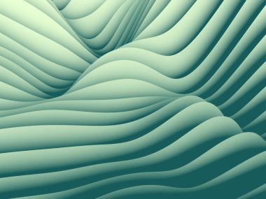 Undulating Wave Design Pattern clipart