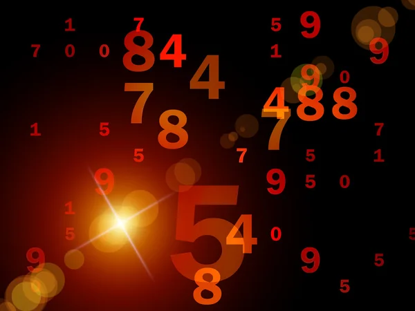 stock image Light of Numbers