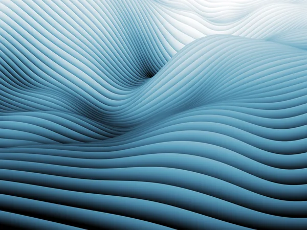 Dalgalı dalga tasarım deseni — Stok fotoğraf