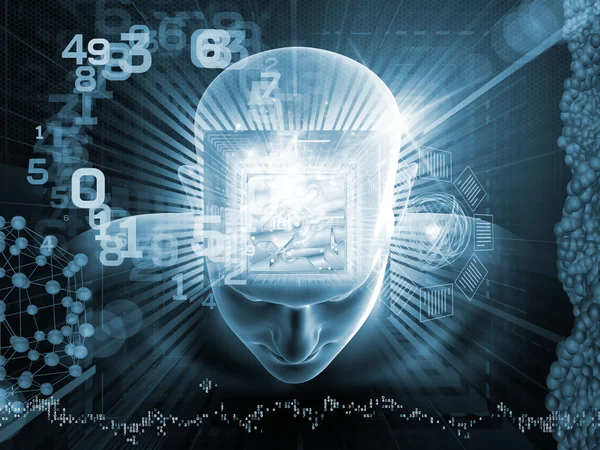 stock image Of Science, Technology and Mind