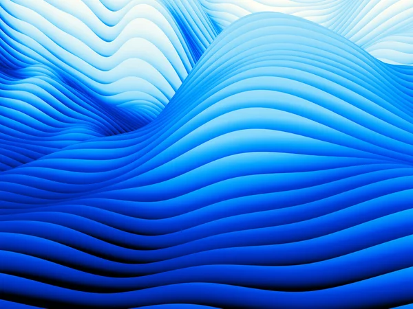 Zvlněné vlny návrhový vzor — Stock fotografie