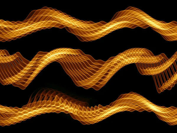 Altın Üye dalgalar — Stok fotoğraf