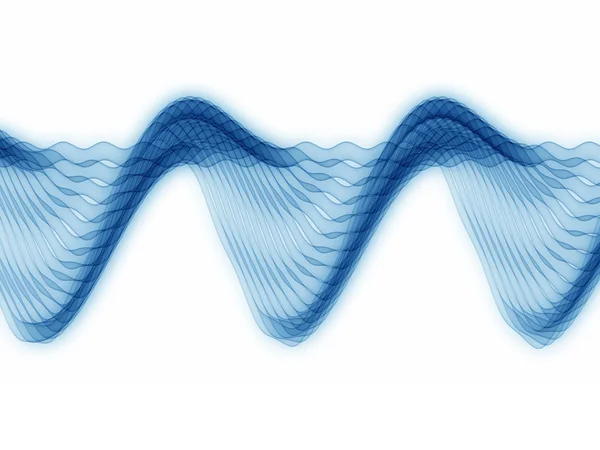 Analyzer Sine Waves — Stock Photo, Image
