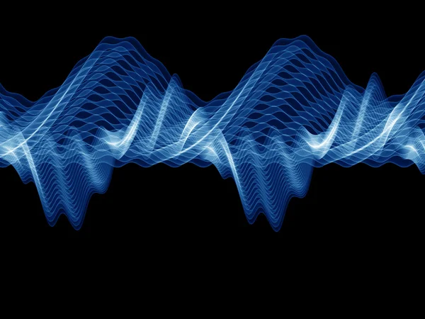 Sound Sine Waves — Stock Photo, Image