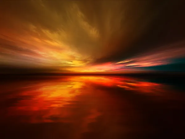 Vivid Sunset — Stock Photo, Image