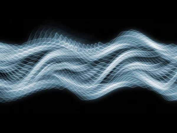 Sonido Sine Waves — Foto de Stock