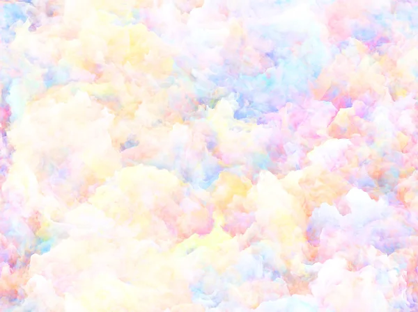 Kleuren van fractal schuim — Stockfoto