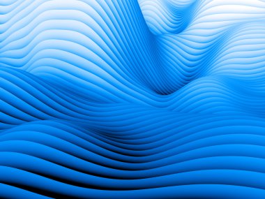 Undulating Wave Design Pattern clipart