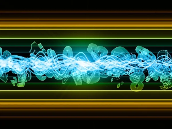 Digital Oscillations — Stock Photo, Image