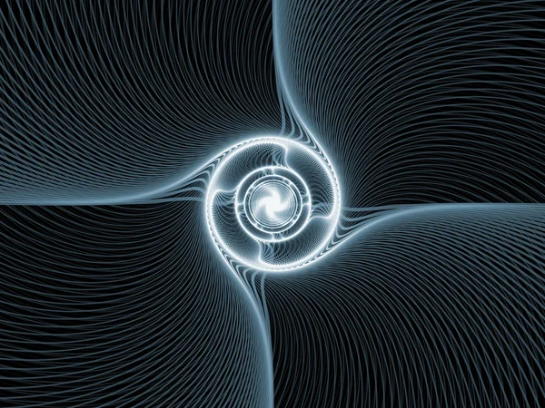 Cuadrícula circular abstracta — Foto de Stock