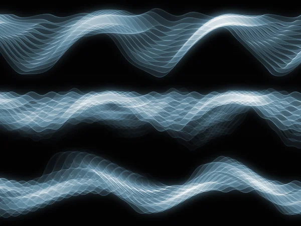 Sonido Sine Waves — Foto de Stock
