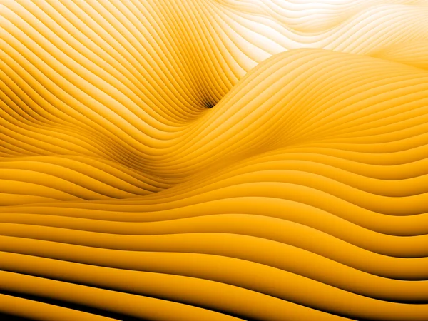 Modello di disegno ondulatorio ondulatorio — Foto Stock