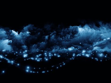 Worlds in fractal köpük