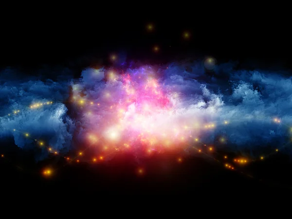 Nebulosas de espuma fractal —  Fotos de Stock