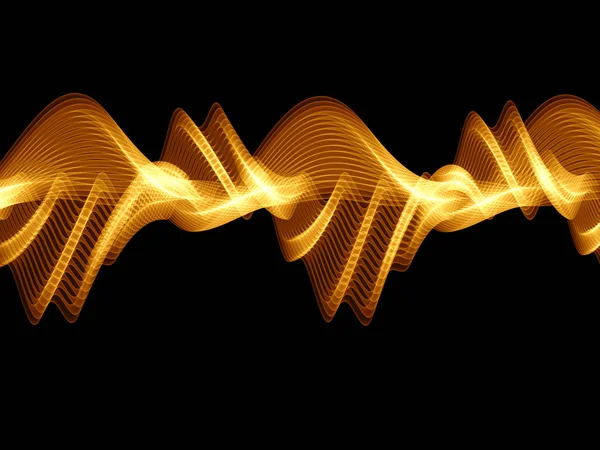 黄金の波 — ストック写真