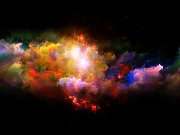 Espuma fractal vibrante —  Fotos de Stock