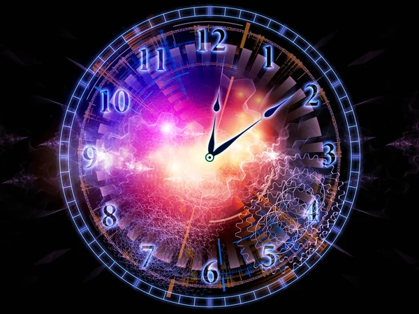 Clock abstraction — Stock Photo, Image