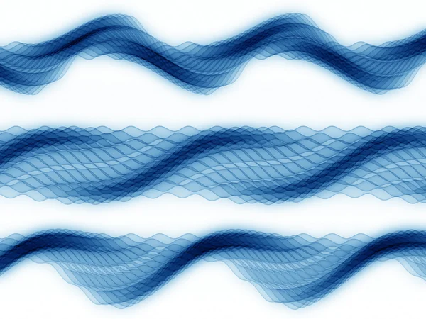 正弦波 — 图库照片