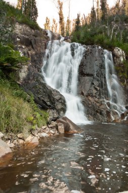 Stevenson Falls in the Yarra Valley, near Melbourne clipart