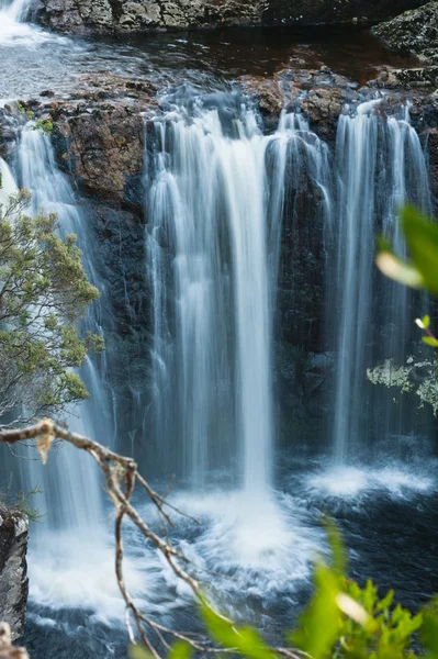 Tužka borové vodopády, kolébky hora — Stock fotografie