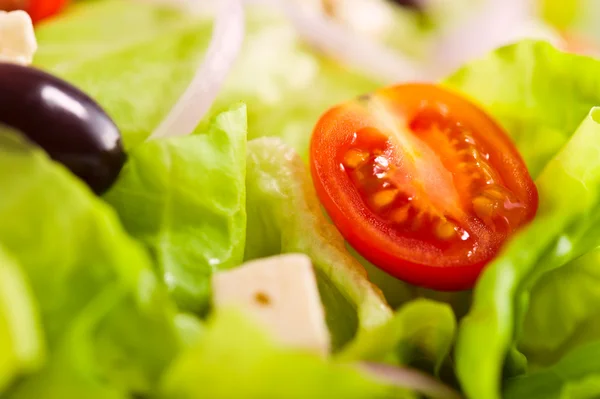 Verse Griekse salade — Stockfoto