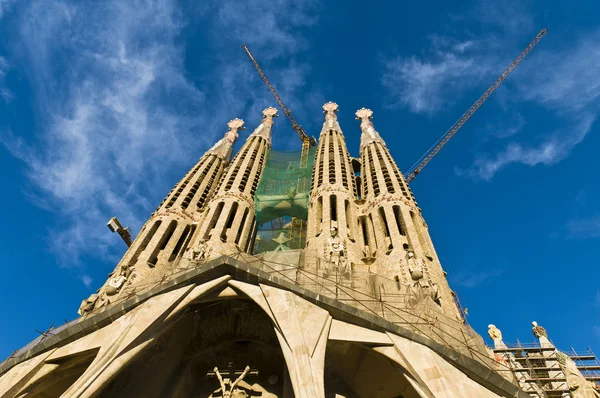 Barcelona, İspanya - 15 Aralık: la sagrada familia dış - inci