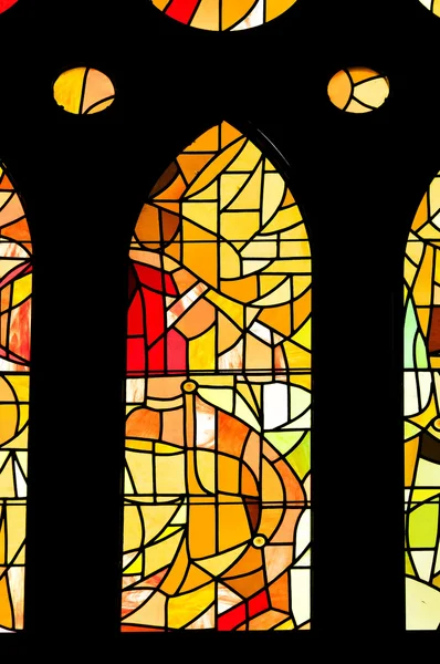 BARCELONA, ESPANHA - 15 de dezembro: As janelas da Sagrada Família — Fotografia de Stock