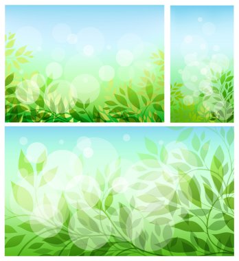 Set abstract background clipart