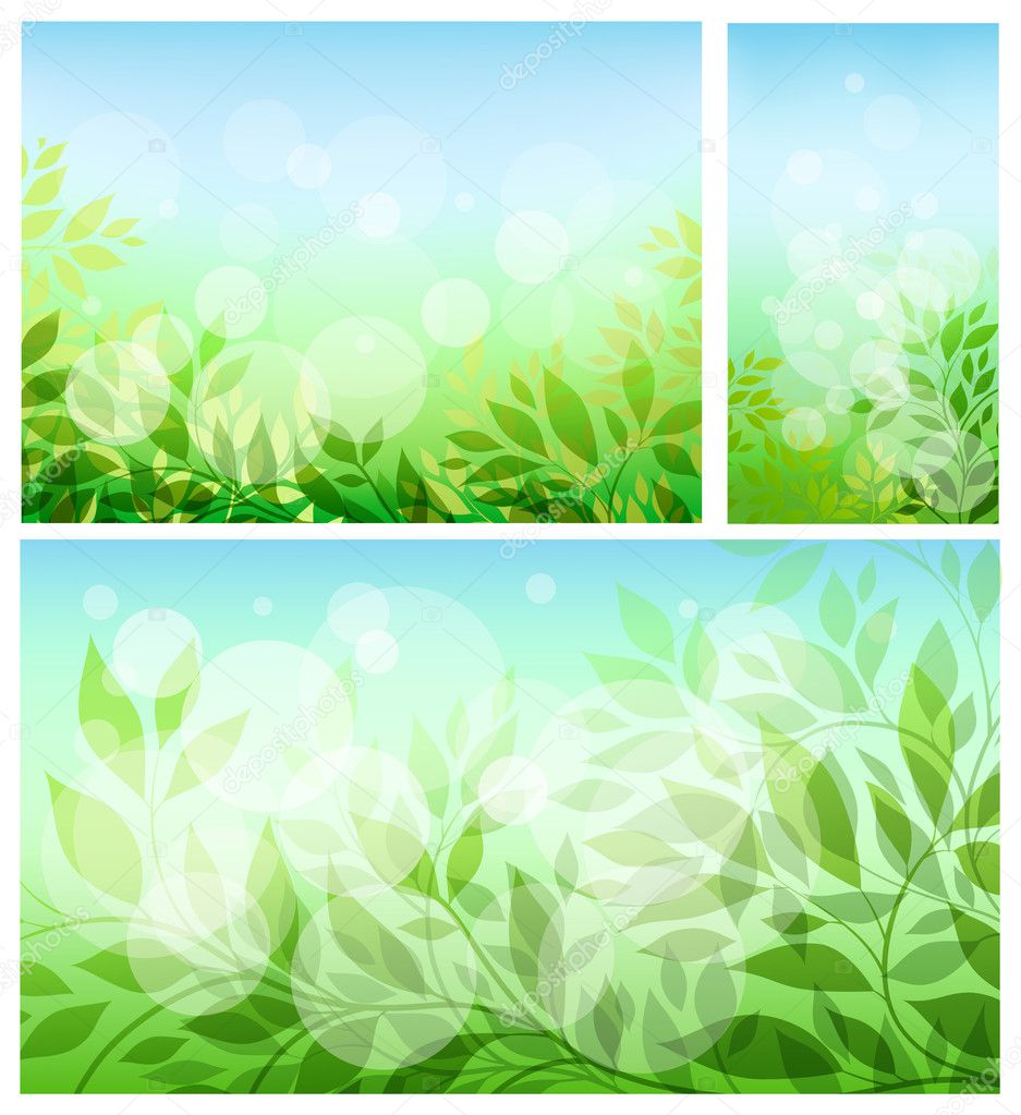 Set abstract background