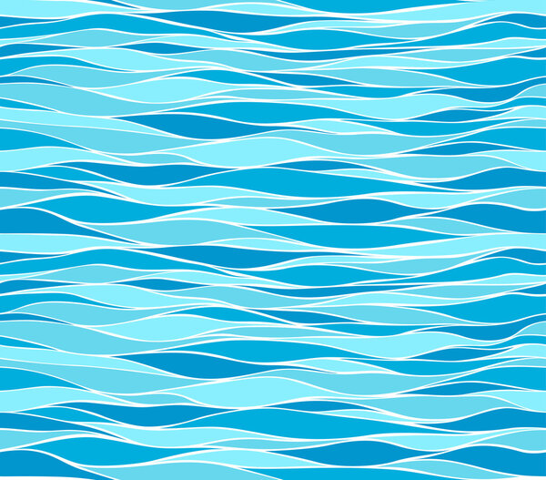 Бесшовные морские волны
