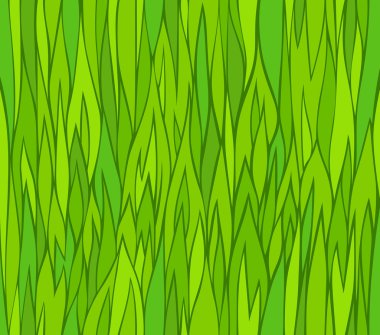 Dikişsiz yeşil çim kalıpları