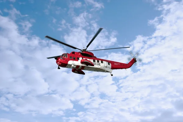 İrlanda Denizi kurtarma helikopteri — Stok fotoğraf
