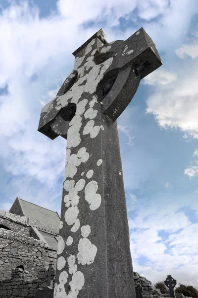 Древний крест — стоковое фото