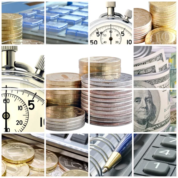 Business collage Stock Image