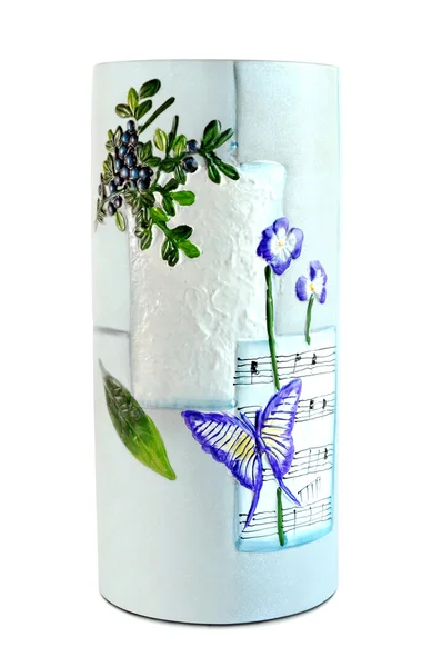 Ceramic flower vase — Stock Photo, Image