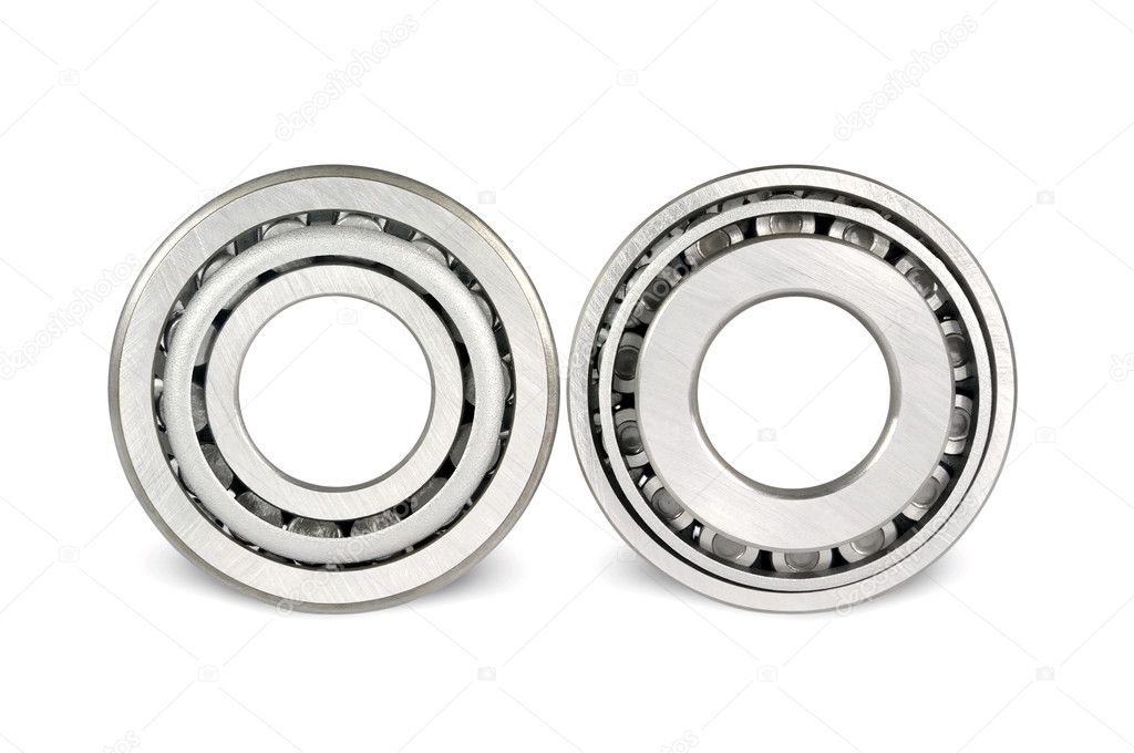 Two roller bearings