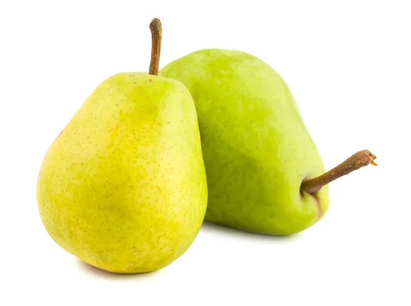 Två mogna päron — Stockfoto