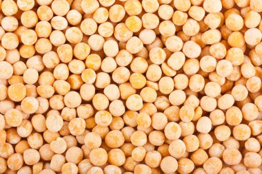 Dry yellow peas texture clipart