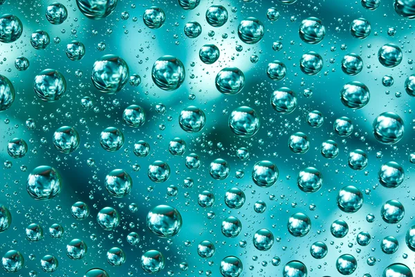 Macro abstracta de gotas de agua — Foto de Stock
