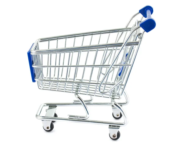 Empty shopping trolley — Stock Photo, Image