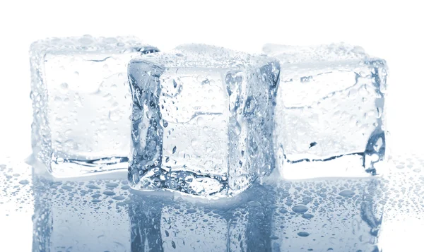 三个冰块 — 图库照片