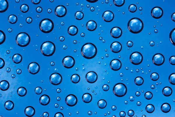 stock image Blue Water drops texture