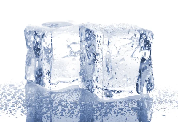 Két jégkockát — Stock Fotó