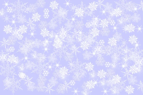 Stock image Many delightful snowflakes