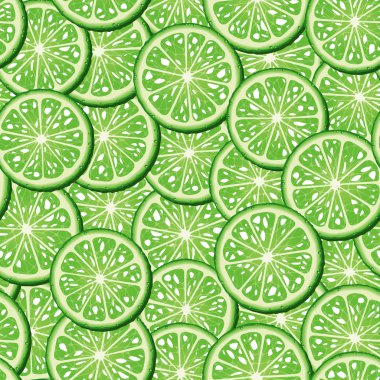 Limes seamless background clipart