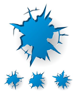 Cracked background clipart