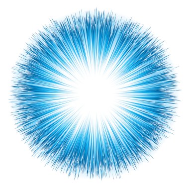 Light explosion clipart